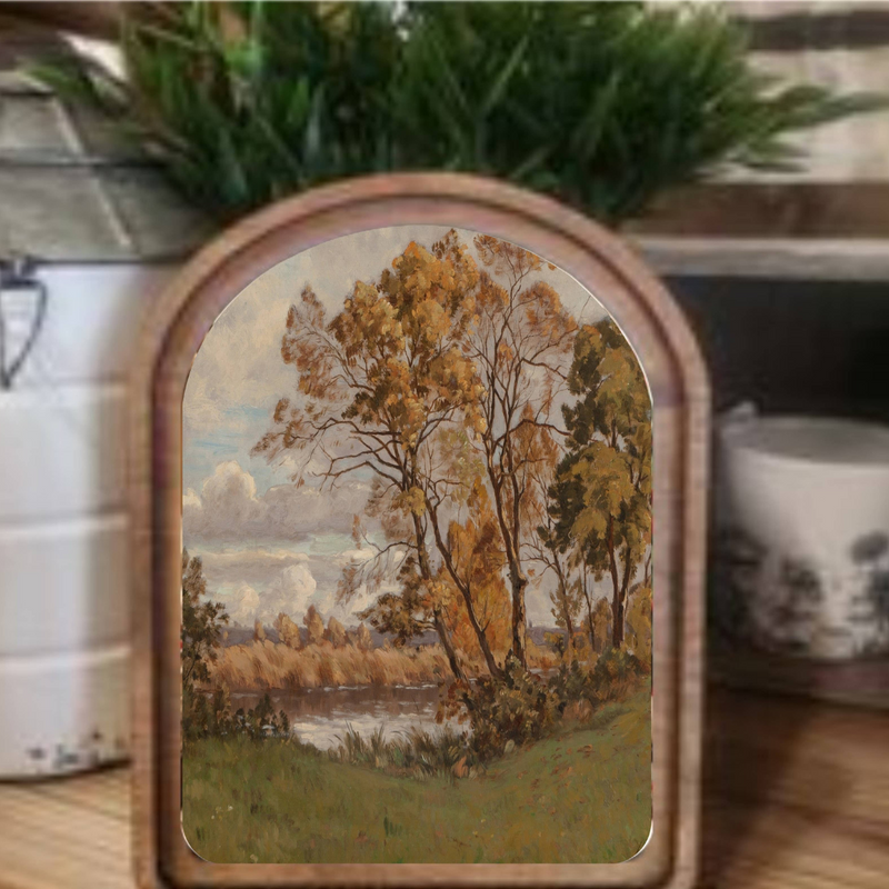 Fall Landscape Framed Art