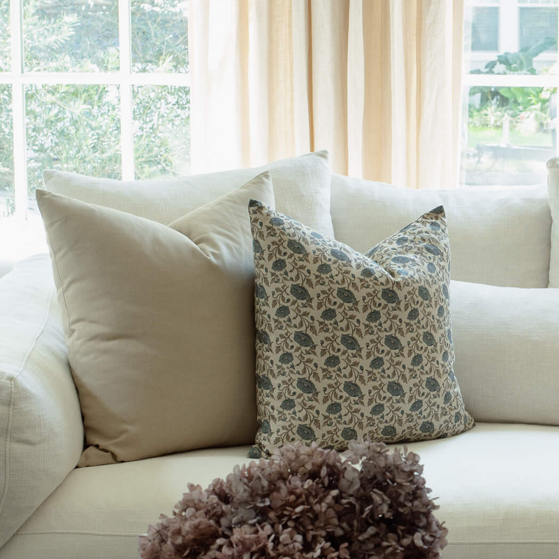 Leme Natural Cotton Pillow