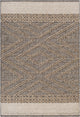 Beige Charcoal Areli Outdoor Area Rug