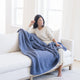 Waffle Knit Throw Blanket