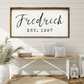 Personalized Name Ink Sign