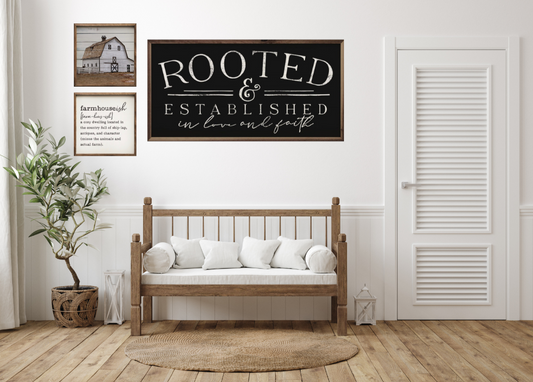 Farmhouse-ish Sign