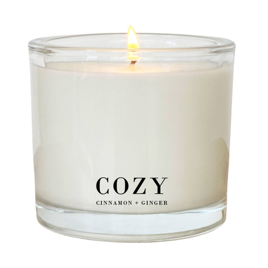 Cozy | Cinnamon & Ginger Coconut Wax Candle