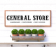 Rustic General Store Sign