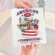 American Patriotic Farmhouse Swedish Dish Cloth