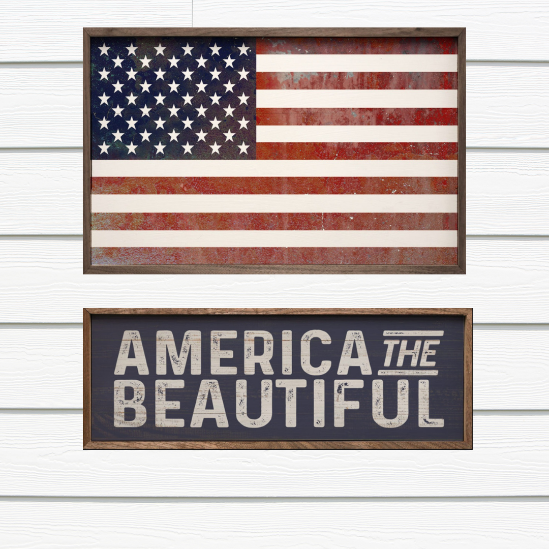 Rustic American Flag, American Flag, Patriotic Decor, Patriot, Handmade, Wall Decor, Flag Decor, American, Patriotic Decor, American Decor, American, America, America The Beautiful