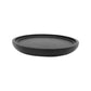 Black Wood Tray | Round