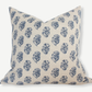 Savannah Blue Floral Pillow