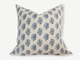 Savannah Blue Floral Pillow Cover