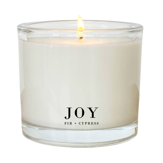 Joy | Fir + Cypress Coconut Wax Candle