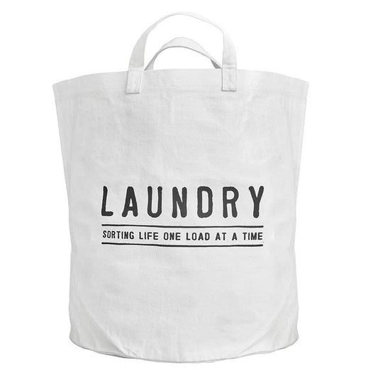 Large Laundry Canvas Tote