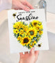 Create Your Own Sunshine Sunflower Swedish Dish Cloth