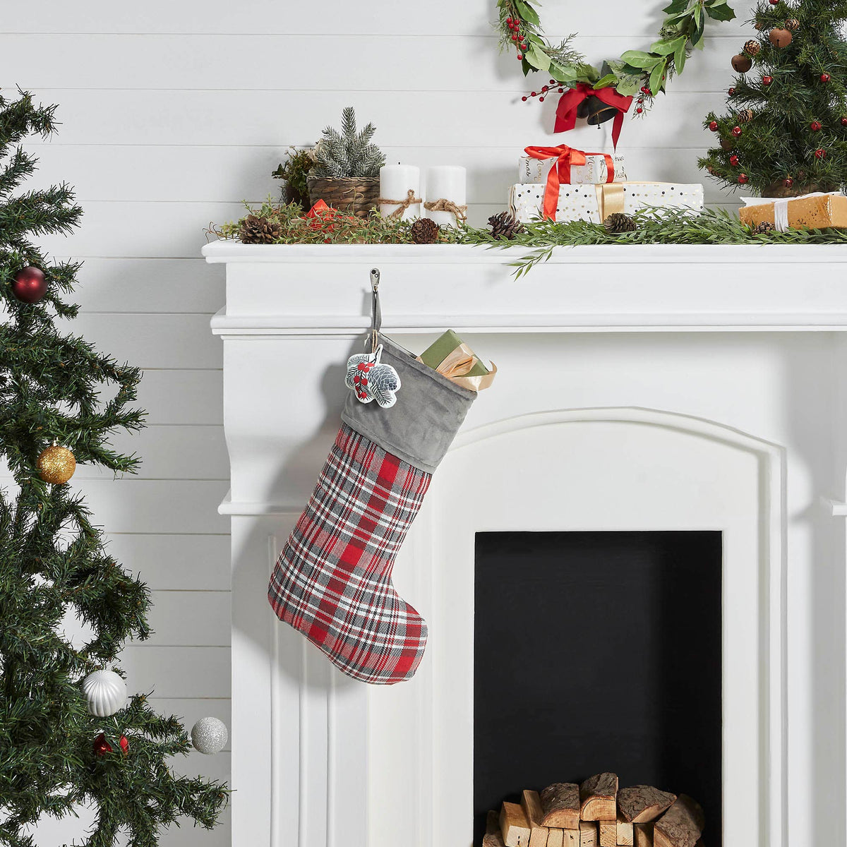 Gregor Plaid Stocking