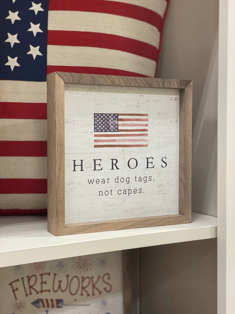 Heroes Wear Dog Tags