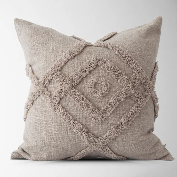 Greer Tufted Shag Pillow Cover