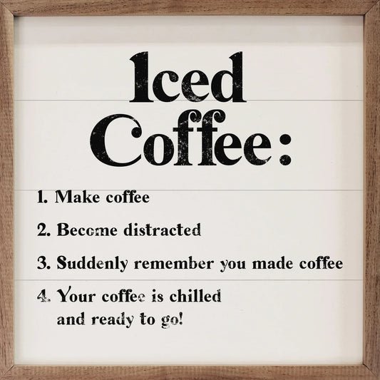 coffee bar farmhouse wall art
