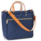 Joey Nylon Tote with Leather Accents