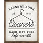 Laundry Room Cleaners - Wash Dry Fold