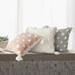 Lillee Polka Dot Shag Pillow Cover