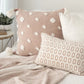 Lillee Polka Dot Shag Pillow Cover