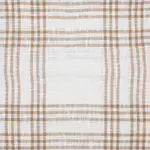 Wheat Plaid Woven Throw