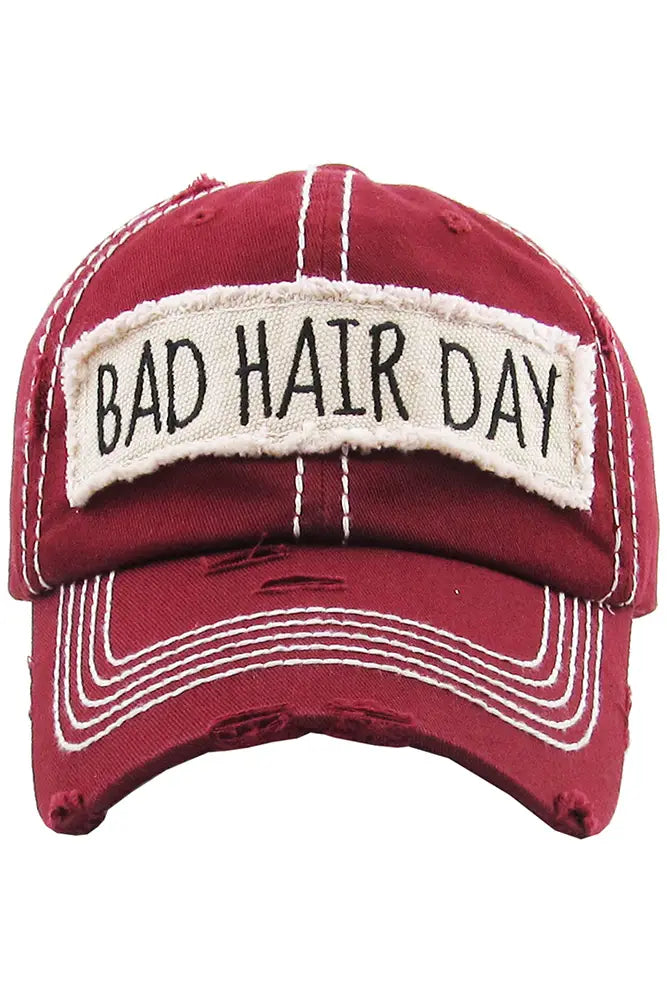 bad hair day cap, bad hair day hat, camo bad hair day hat, women's hat, women's cap