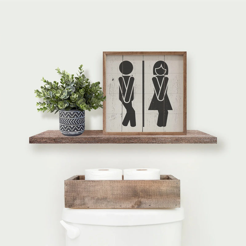 Rustic Bathroom Icons