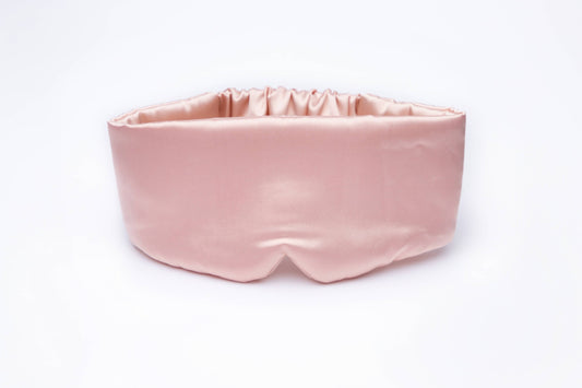 Kitsch Satin Pillow Eye Mask - Blush