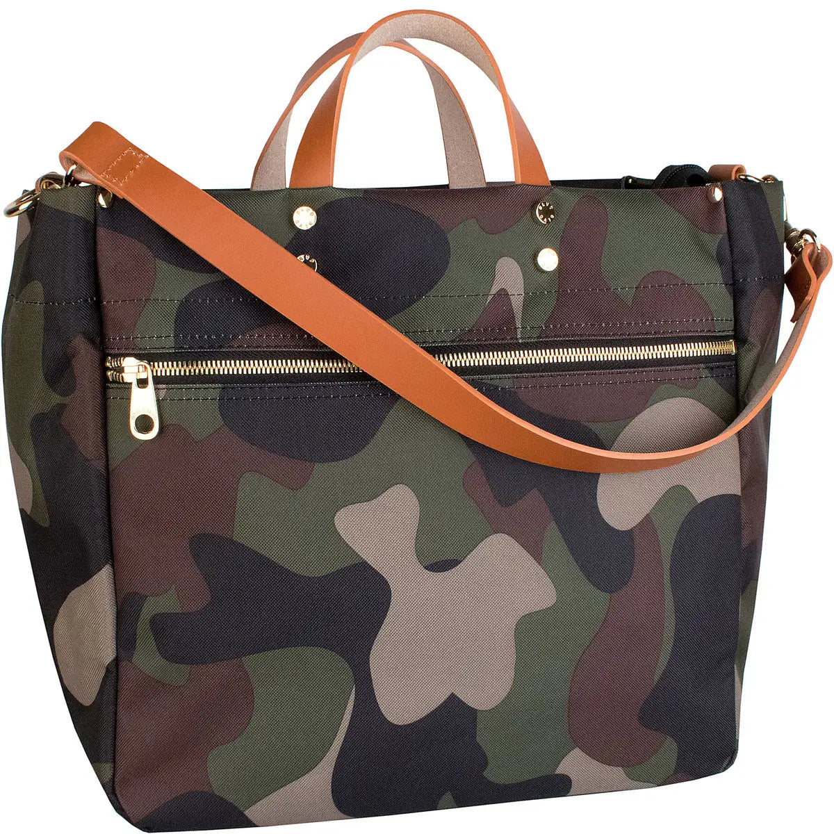 Codie Tote with Leather Accents