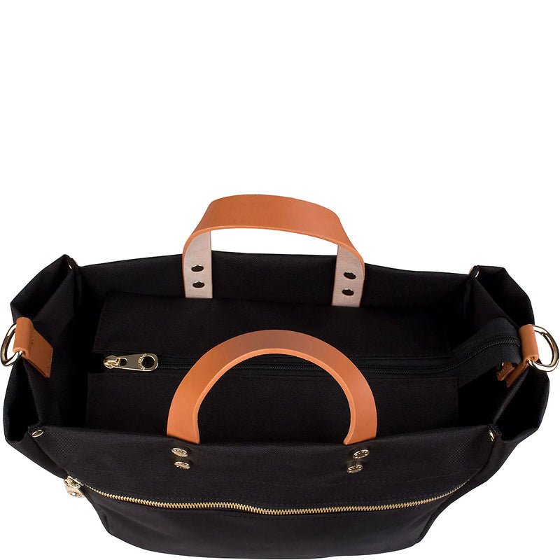 Codie Tote with Leather Accents