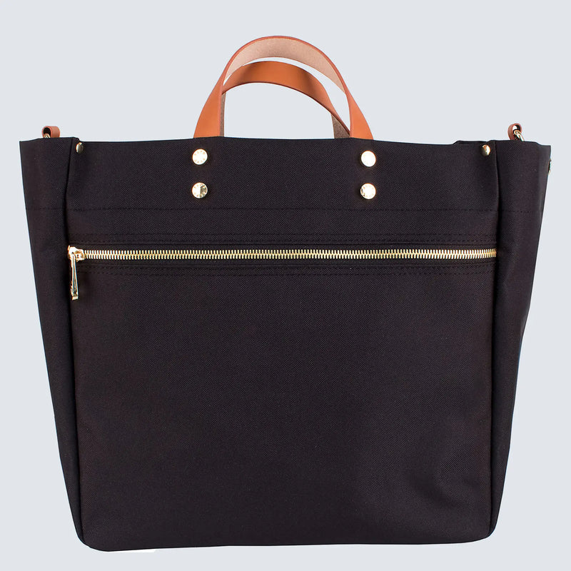 Codie Tote with Leather Accents