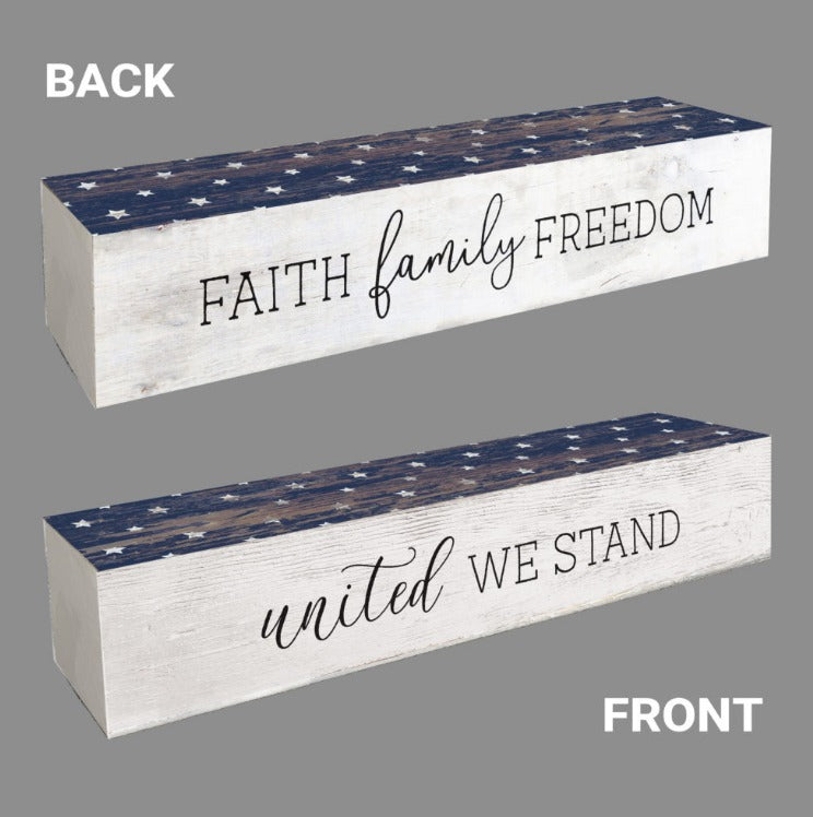 Faith Family Freedom Block