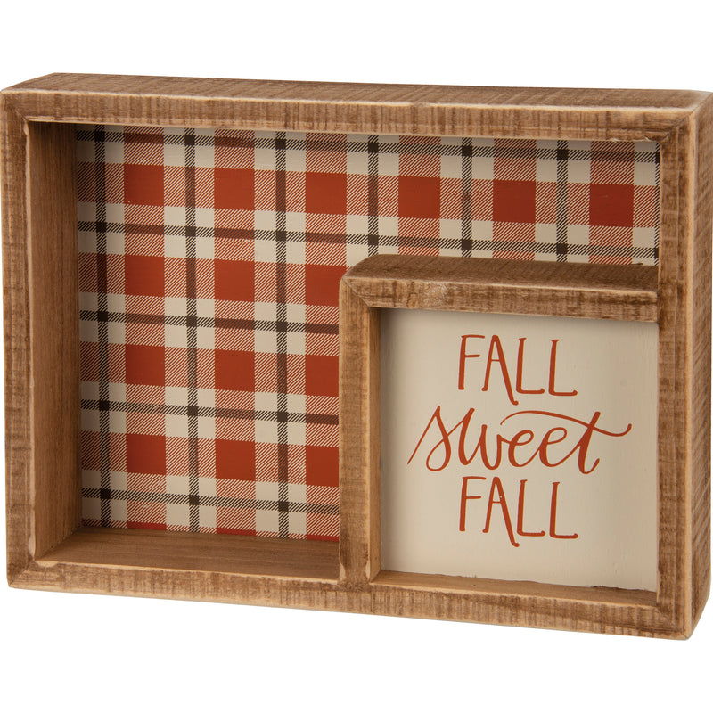 Fall Sweet Fall Box Sign