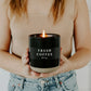 Fresh Coffee Soy Candle | Black Stoneware Jar | PREORDER