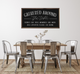 farmhouse dining room decor
