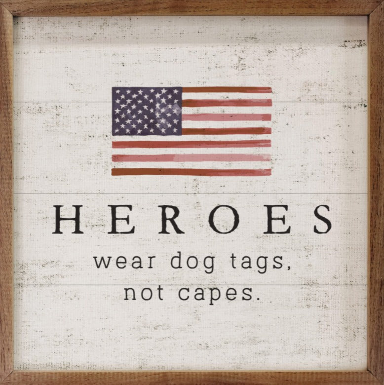 Heroes Wear Dog Tags