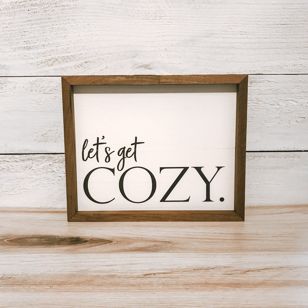 Let’s Get Cozy