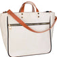 Codie Tote with Leather Accents