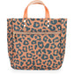 Joey Nylon Tote with Leather Accents