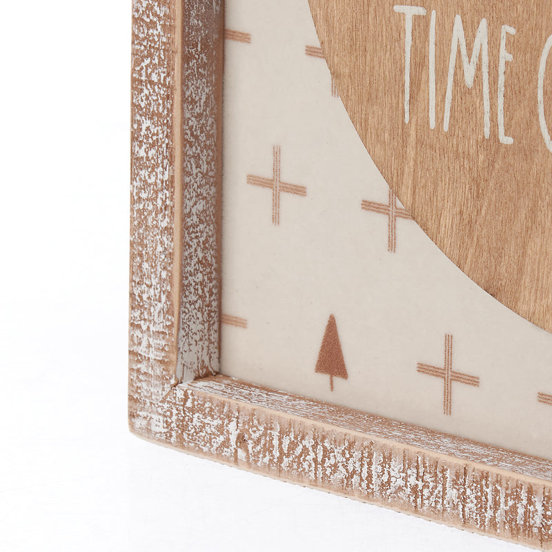 most wonderful time box sign, bohemian Christmas decor, rustic Christmas sign, Rustic Christmas box sign, velvet Christmas sign, primitives by kathy sign, primitives by kathy box sign