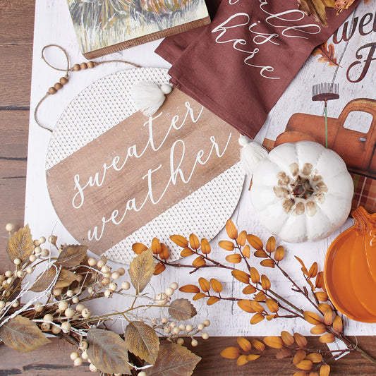 Sweater Weather Wall Sign