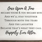 Once Upon A Time.... Happily Ever After