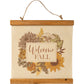 Welcome Fall Canvas Wall Sign